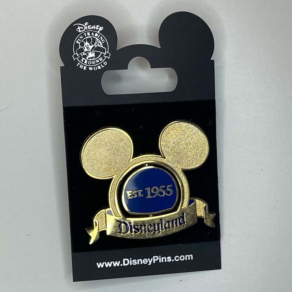 Disneyland Resort 50th Anniversary Mickey Mouse Ears Logo Pin